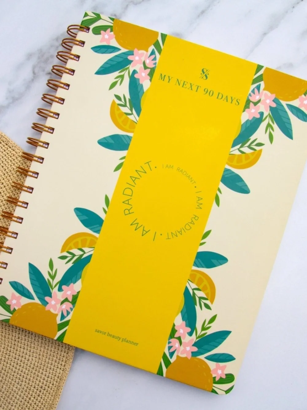 new unopened Savor Beauty Planner, undated 90 day planner